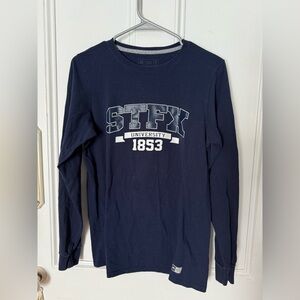 STFX University Long Sleeve Shirt (Navy)